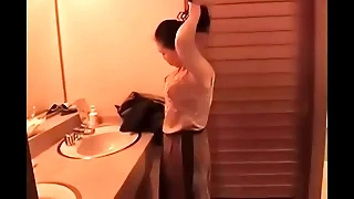 Japanese Asian step Mom her alongside Lady-love her